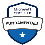 Microsoft Certified Azure Fundamentals credential badge