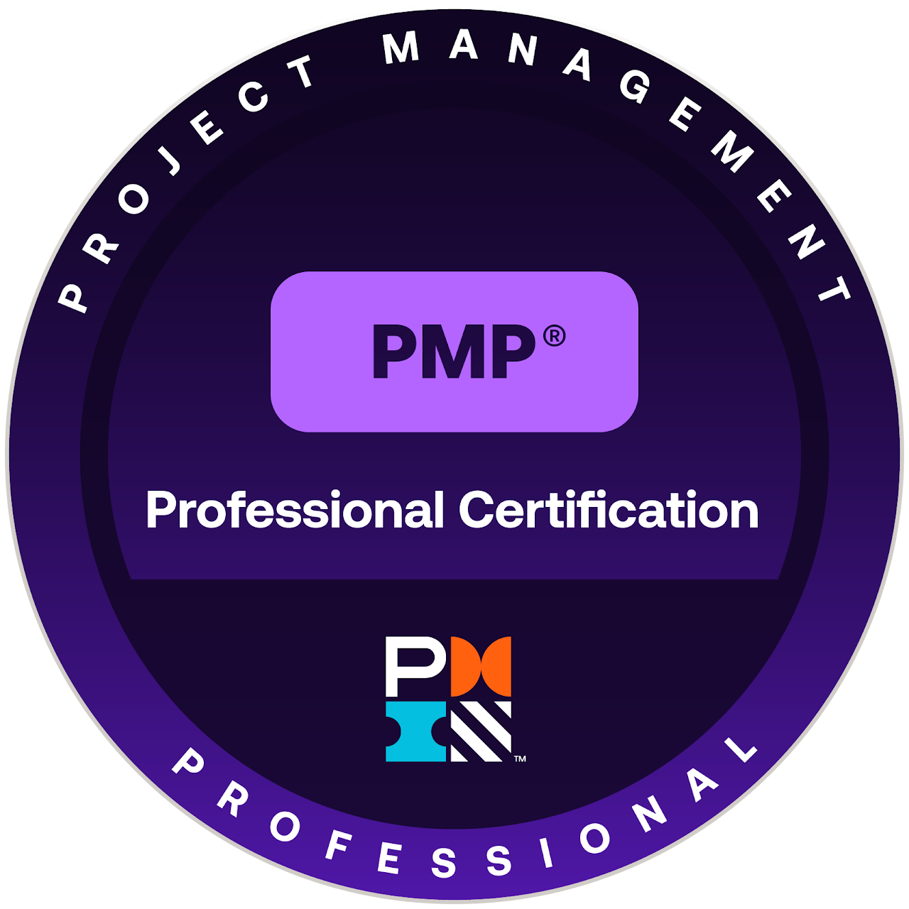 Project Management Professional credential badge